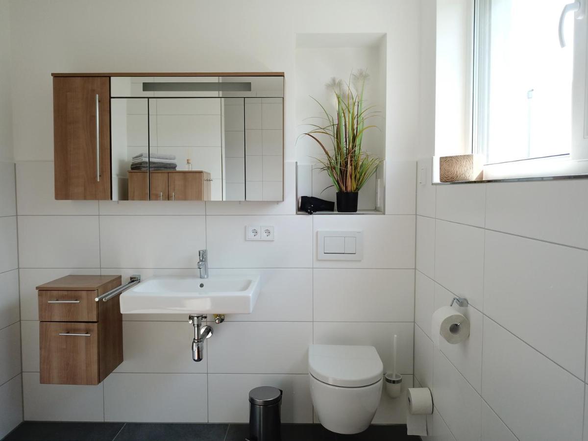 Ferienwohnung Seenland Grossraeschen Esterno foto